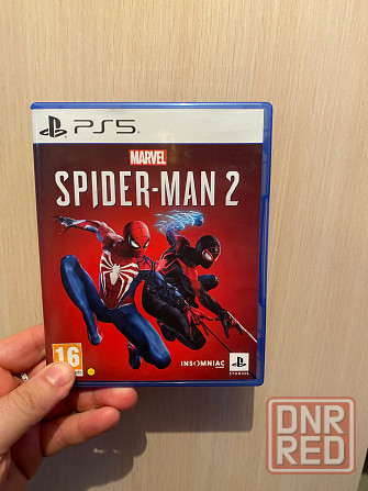 Продаю диск с игрой Ps5 spider-man 2 Донецк - изображение 1