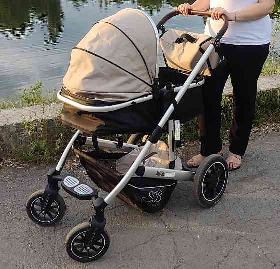 Коляска-трансформер 3в1 Sweet Baby Amare Beige с автолюлькой Макеевка