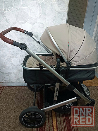 Коляска-трансформер 3в1 Sweet Baby Amare Beige с автолюлькой Макеевка - изображение 1