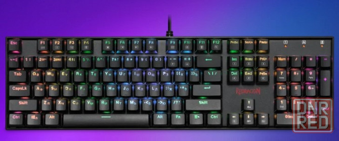 Клавиатура Redragon Mitra K551RGB-1 проводная Донецк - изображение 1
