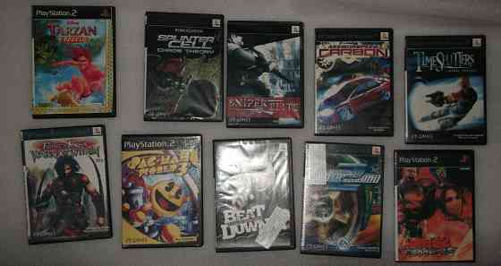 диски с играми на PS2(Playstation 2) Донецк
