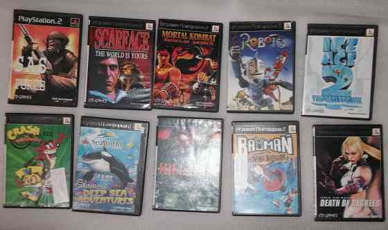 диски с играми на PS2(Playstation 2) Донецк