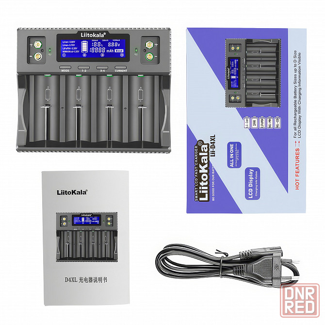 Зарядное устройство для аккумуляторов LiitoKala Lii-D4XL Донецк - изображение 8