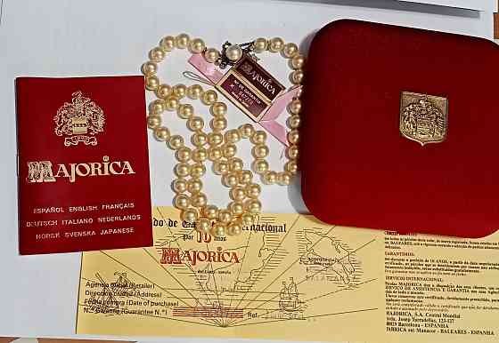Винтажное колье Majorica Донецк