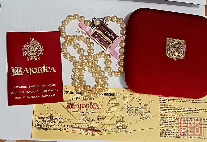 Винтажное колье Majorica Донецк - изображение 2