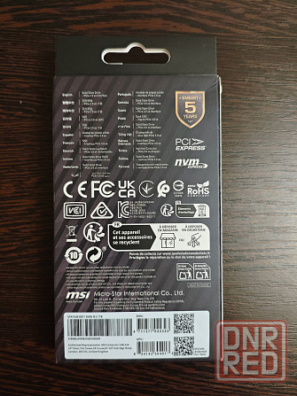 SSD M.2 NVMe 1TB Msi Spatium M371 1TB Новый Донецк - изображение 2