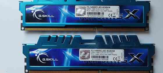 G.Skill Ripjaws 8GB(2x4GB) DDR3 PC3-14900 1866MHz (8-9-9-24) Донецк