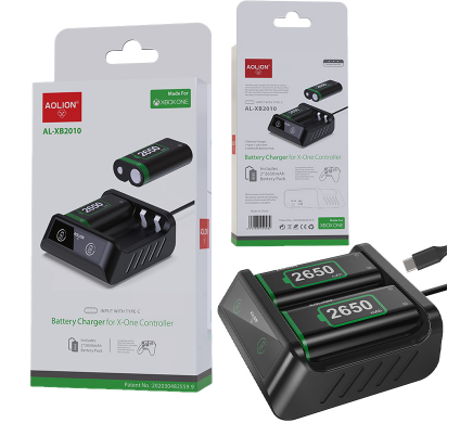 зарядная станция + 2 аккумулятора XB ONE BATTERY CHARGER AL-XB2010 AOLION Донецк