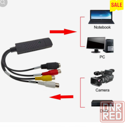 Wiistar Easy cap USB 2.0 видеозахват адаптер Донецк - изображение 3