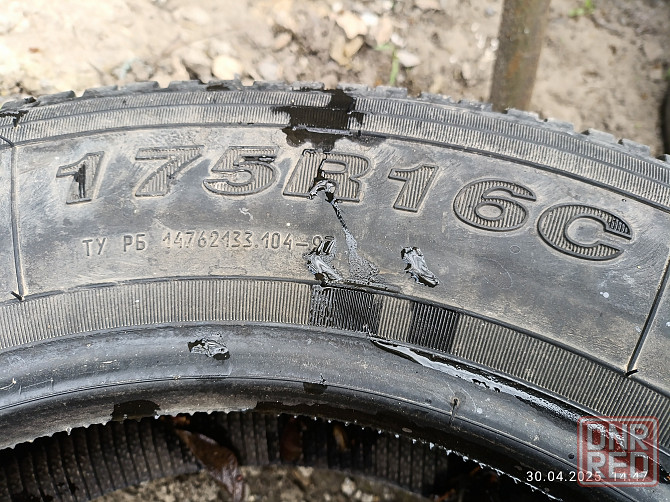 Продам шины б/у 175 R 16 C Донецк - изображение 1