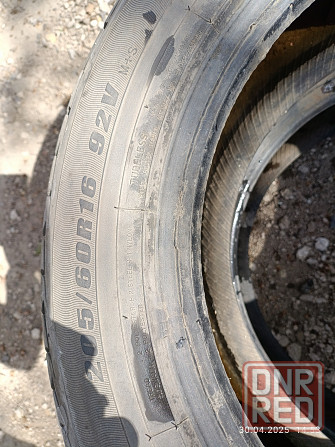 Продам шины б/у 205/60 R16 4 шт Донецк - изображение 1