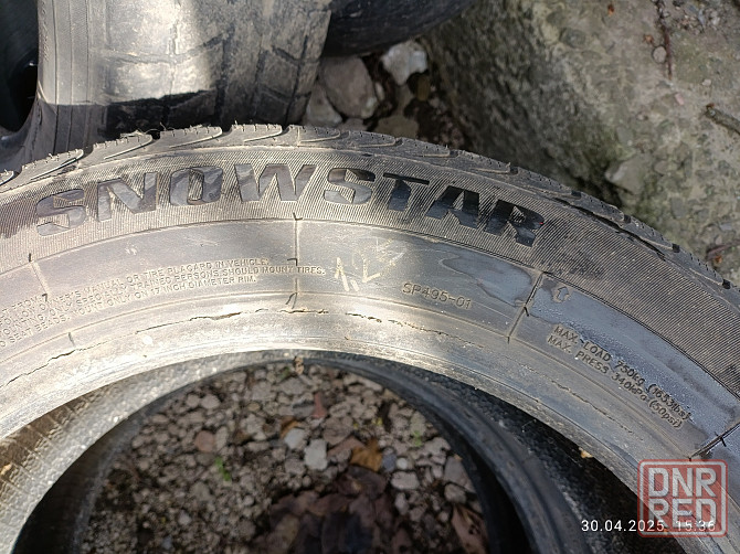 Продам шины б/у 215/55 R 17 Донецк - изображение 3