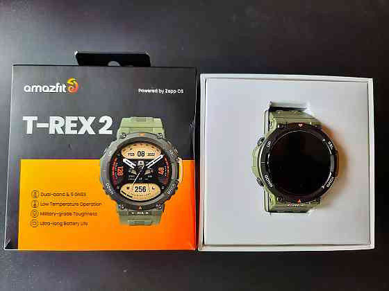 Умные смарт часы Amazfit T-Rex 2. Донецк