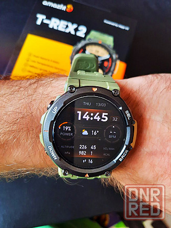 Умные смарт часы Amazfit T-Rex 2. Донецк - изображение 3