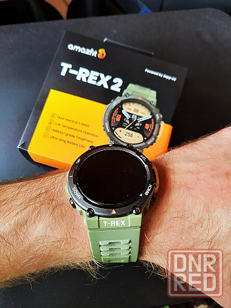 Умные смарт часы Amazfit T-Rex 2. Донецк - изображение 2
