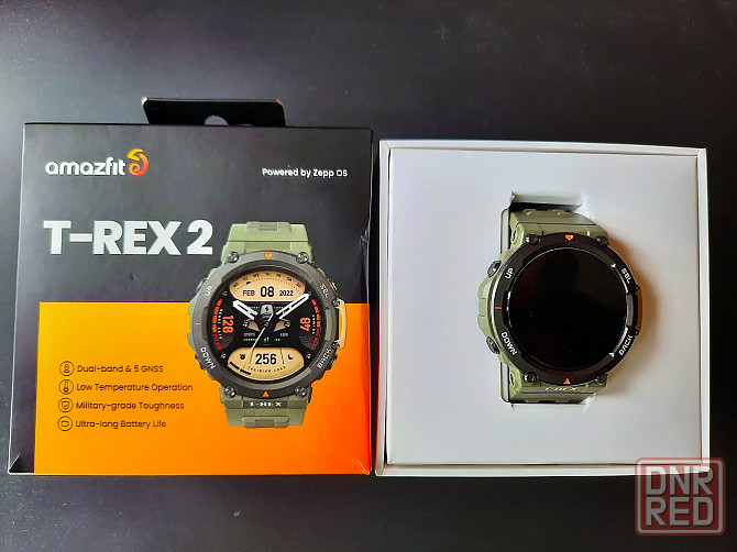 Умные смарт часы Amazfit T-Rex 2. Донецк - изображение 1