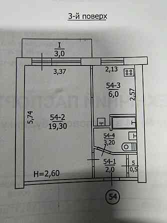 Продам 1 ком. квартиру недорого Макеевка