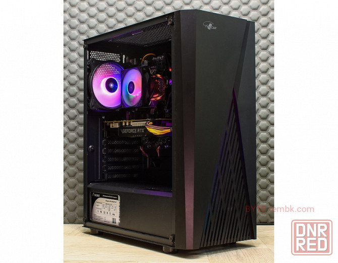 Игровой компьютер byte-warhawk | intel core i3-10100f | 500w | ssd 480gb | 16гб | nvidia geforce rtx Макеевка - изображение 1