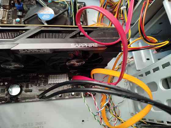 системник e3-1230v2 8ядер 16гб озу R7 370 4гб видеокарта ssd hdd Донецк