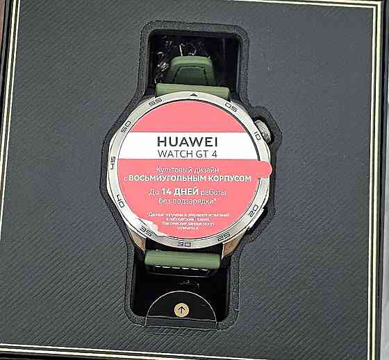 Смарт часы HUAWEI Watch GT 4 Green глобальная версия, 46mm Макеевка
