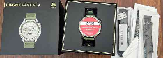 Смарт часы HUAWEI Watch GT 4 Green глобальная версия, 46mm Макеевка