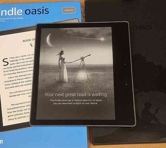 Электронная книга Amazon Kindle Oasis (10gen) Graphite+ чехол Макеевка