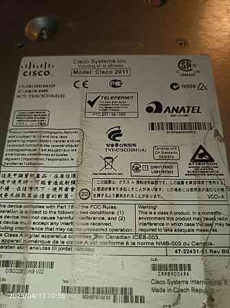 Маршрутизаторы Cicso 2911 и Cicso 2600 Донецк