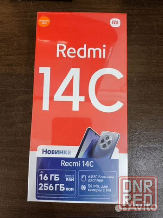 Продам новый смартфон xiaomi redmi 14c 8/256 black Донецк - изображение 1