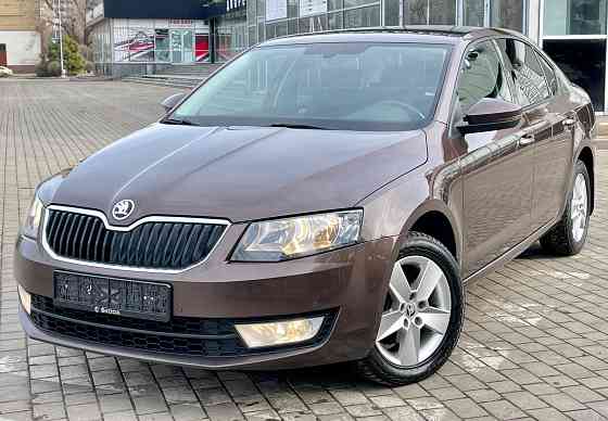 Skoda Octavia A7 1.6 MPI автомат Айсин Hockey Edition зелёная автотека вся в родной краске Донецк