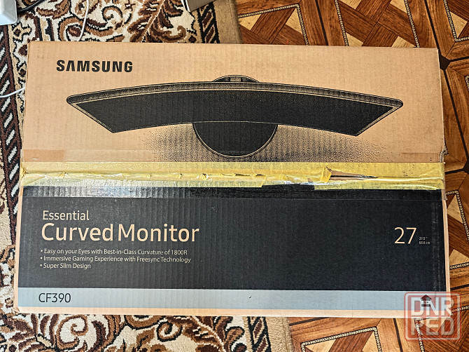 27" Монитор Samsung CF39 C27F390FHI Донецк - изображение 1