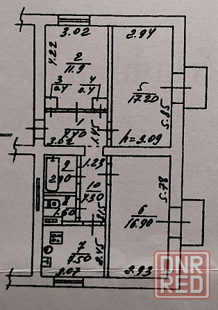 3к.кв. 69м2, Киевский р-н Донецк - изображение 1