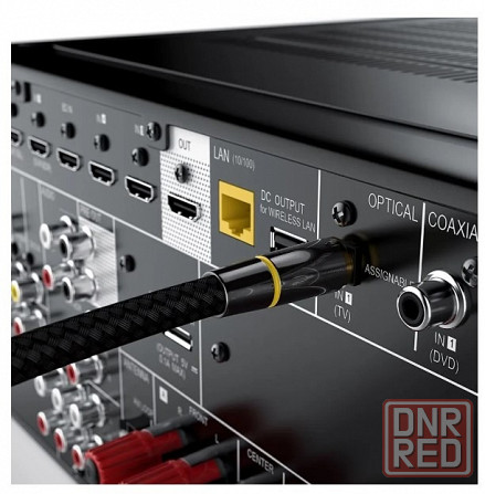 Цифровой оптический аудиокабель Toslink CREST AUDIO 1.5 метра Донецк - изображение 6