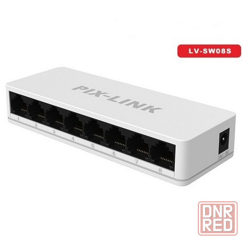 Коммутатор switch PIX-LINK LV-SW08S (8-портов) Донецк - изображение 1