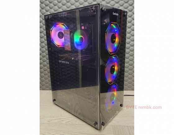 Игровой компьютер byte-infernodrive | intel core i3-10100f | 500w | ssd 480gb | ddr4 16gb | geforce Макеевка