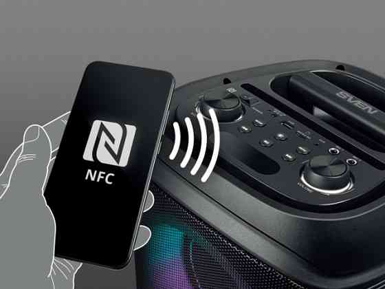 Блютуз колонка 100 Вт Nfc, Fm, microSD, USB Донецк
