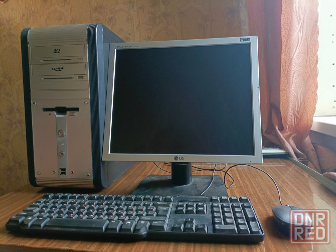 Продам бюджетный компьютер + в подарок отдам монитор, клавиатуру, мышку, коврик. Макеевка - изображение 2