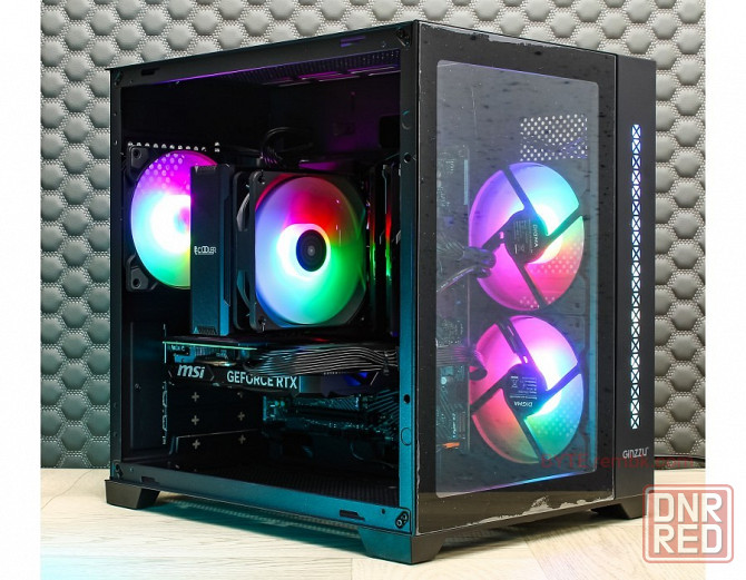 Игровой компьютер byte-veloxar | intel core i5-14400f | 800w | nvme ssd 1tb | 32gb ddr5 | nvidia rtx Макеевка - изображение 1