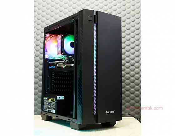 Игровой компьютер byte-мix | xeon e5 2670 v3 12ядер/24потоков | 500w | ssd 512gb | 16gb | radeon rx Макеевка