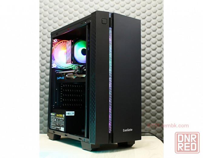 Игровой компьютер byte-мix | xeon e5 2670 v3 12ядер/24потоков | 500w | ssd 512gb | 16gb | radeon rx Макеевка - изображение 1