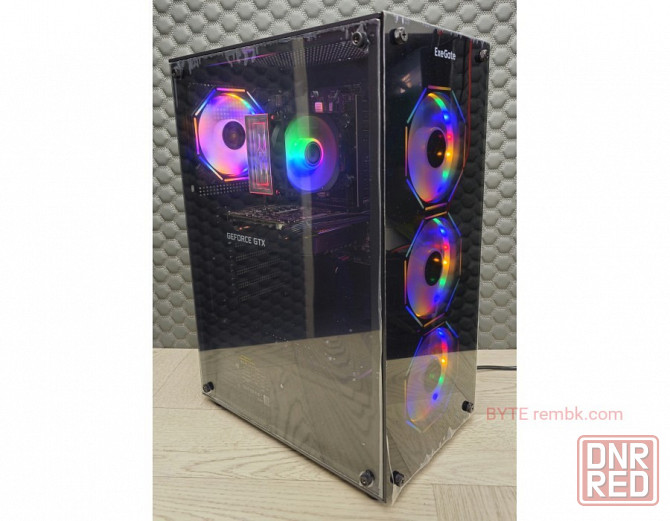 Игровой компьютер byte-infernodrive | intel core i3-10100f | 500w | ssd 480gb | ddr4 16gb | geforce Макеевка - изображение 1