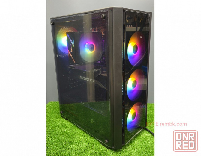 Игровой компьютер byte-fusionstorm | amd ryzen 5 7500f | 800w | m.2 nvme 1tb | 16gb | geforce rtx 30 Макеевка - изображение 1
