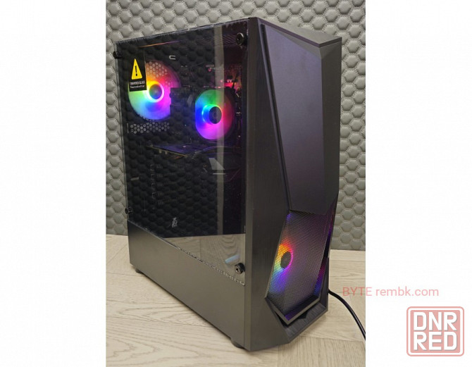 Игровой компьютер byte-ryzenix | amd ryzen 7 2700 | 600w | ssd 512gb | 16gb | geforce gtx 1660 super Макеевка - изображение 1