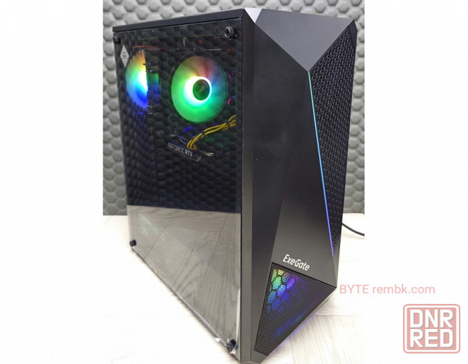Игровой компьютер byte-darkstorm | xeon e5-2670 v3 | 600w | ssd 1тб | 16гб | geforce rtx 2060 super Макеевка - изображение 1