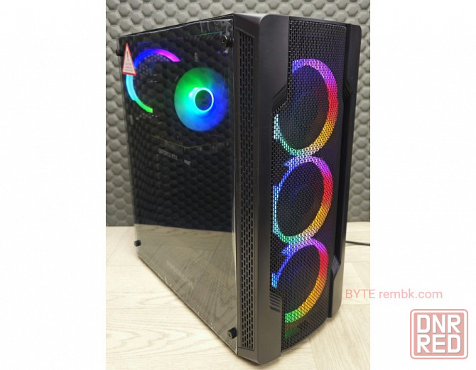 Игровой компьютер byte-megacrusher | intel core i5-12400f | 700w | m.2 nvme 1tb | ddr4 16gb | geforc Макеевка - изображение 1