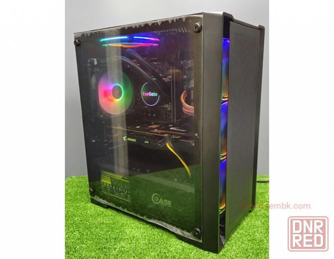Игровой компьютер byte-chronopulse | intel core i3-12100f | 500w | 16gb | ssd 480gb | geforce gtx 10 Макеевка - изображение 1