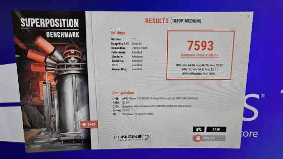 Видеокарта RX 570 8GB Донецк