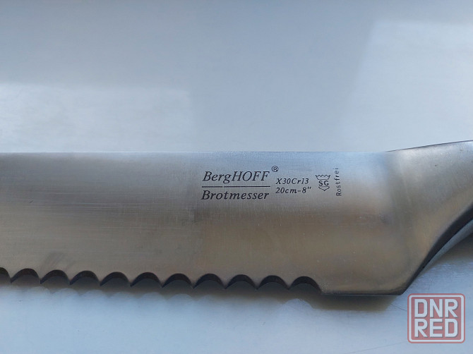 Нож кухонный для хлеба, BergHOFF, длина лезвия 20 см, с зубчиками Донецк - изображение 2