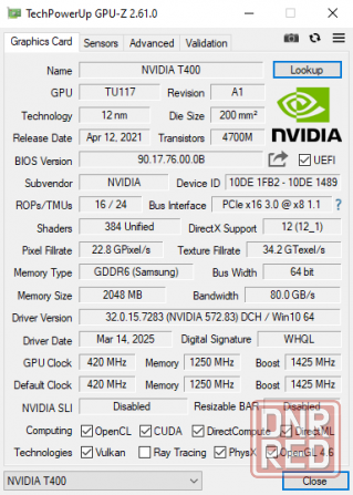 Видеокарта NVIDIA Quadro T400 Донецк - изображение 6
