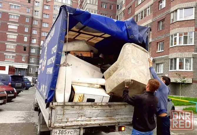 Вывоз мусора. Все районы. Услуги грузчиков. Грузоперевозки Донецк - изображение 4