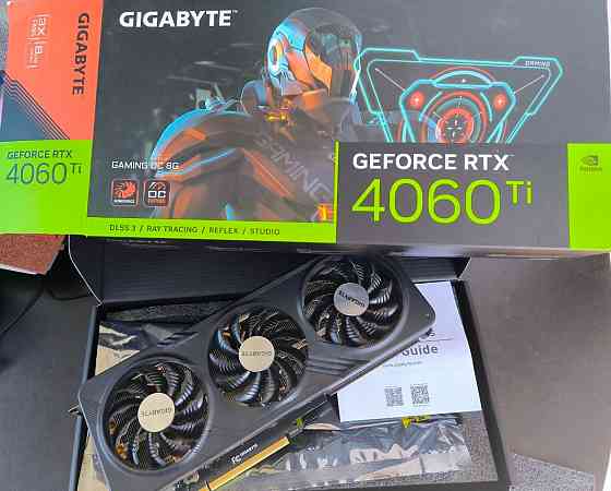 Видеокарта GIGABYTE GeForce RTX­­ 4060 Ti GAMING OC [GV-N406TGAMING OC-8GD] Донецк